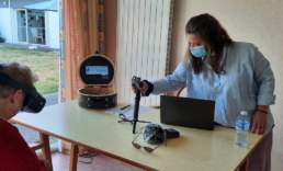 Saint-Domineuc. Des résidents de l’Ehpad ont testé un casque virtuel